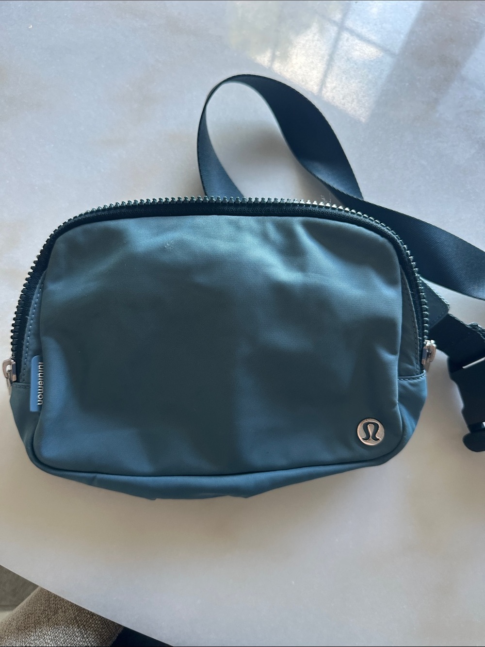 lululemon athletica Teal Belt Bag with Strap